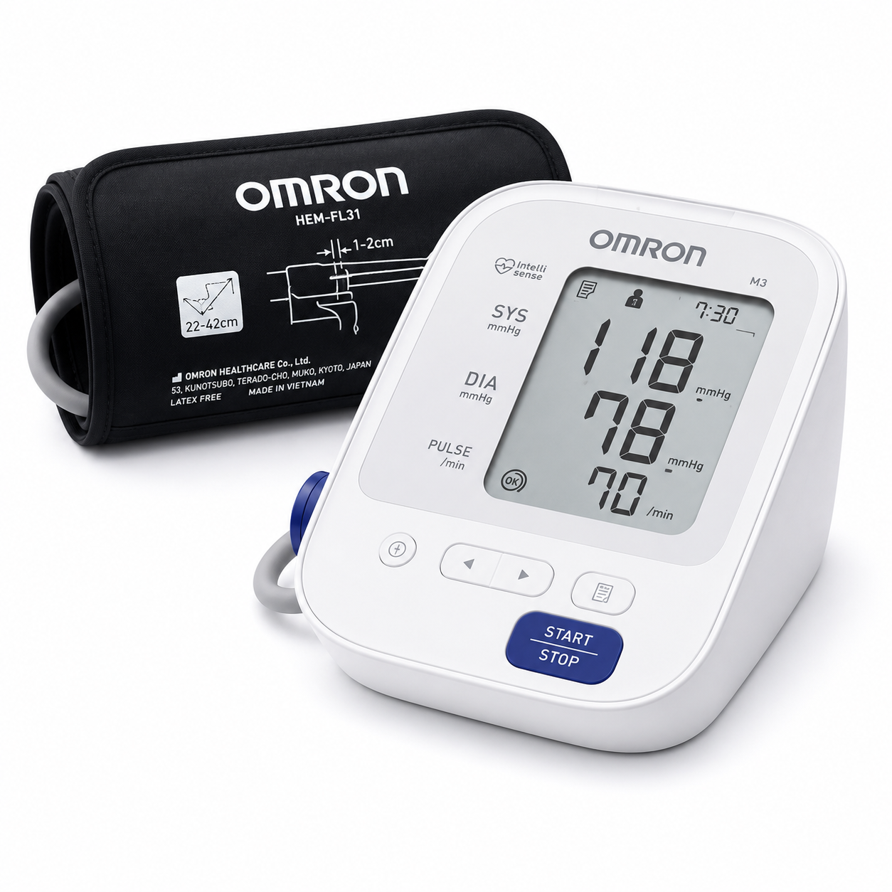 Tensiomètre électronique bras Omron M3